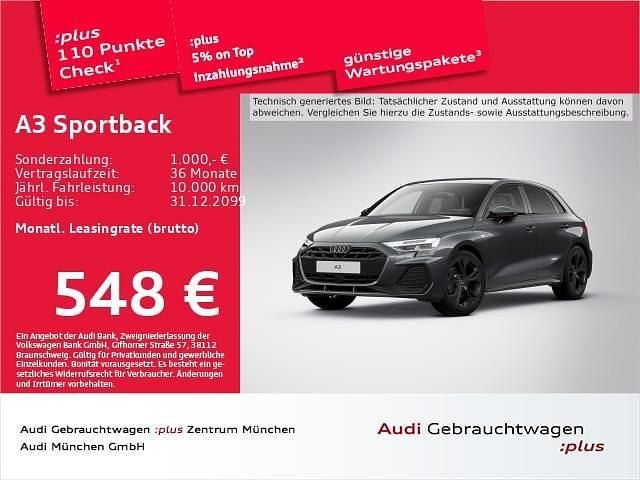 Gebraucht Audi A3 Sportback e-tron Ambiente 204 PS (150 kW) 2026 Daytonagrau perleffekt Kleinwagen