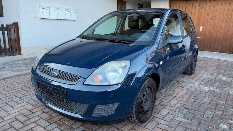 Gebraucht Ford Fiesta Style 80 PS (58 kW) 2008 Blau Kleinwagen