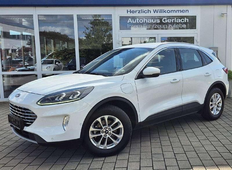 Frostweiß Gebraucht 2022 Ford Kuga Titanium SUV | 25.900 € (Fairer Preis) - Bild 1/4