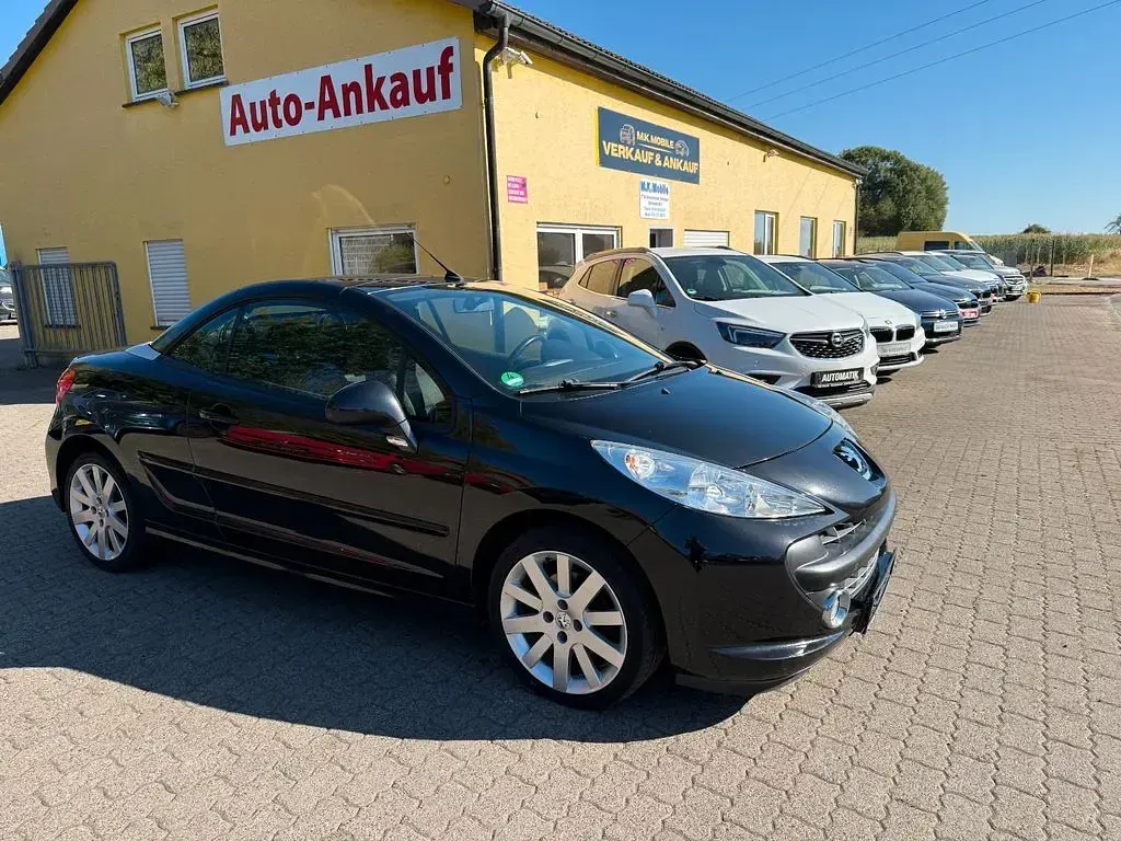 Gebraucht Peugeot 207 CC Sport 120 PS (88 kW) 2009 Schwarz Cabrio