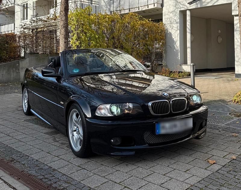 Schwarz Gebraucht 2001 BMW 330 Cabriolet M Sport Cabrio | 10.900 € (Fairer Preis) - Bild 1/4