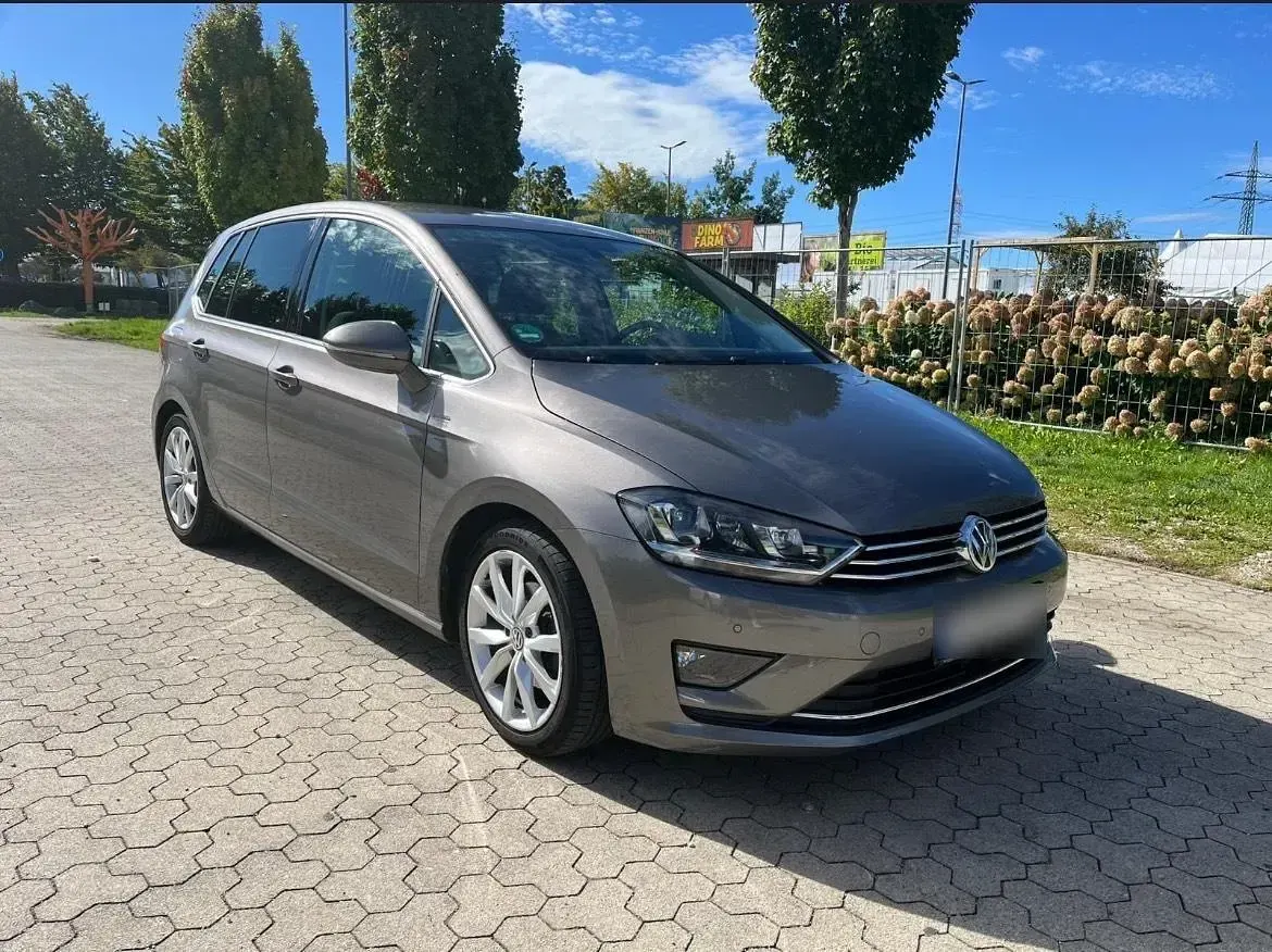 Gebraucht VW Golf Sportsvan Highline 150 PS (110 kW) 2014 Grau Van / Kleinbus
