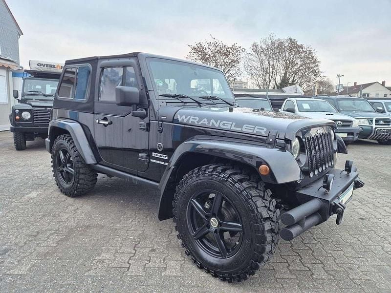 Black clear coat Gebraucht 2008 Jeep Wrangler Sport SUV | 20.900 € (Fairer Preis) - Bild 1/4