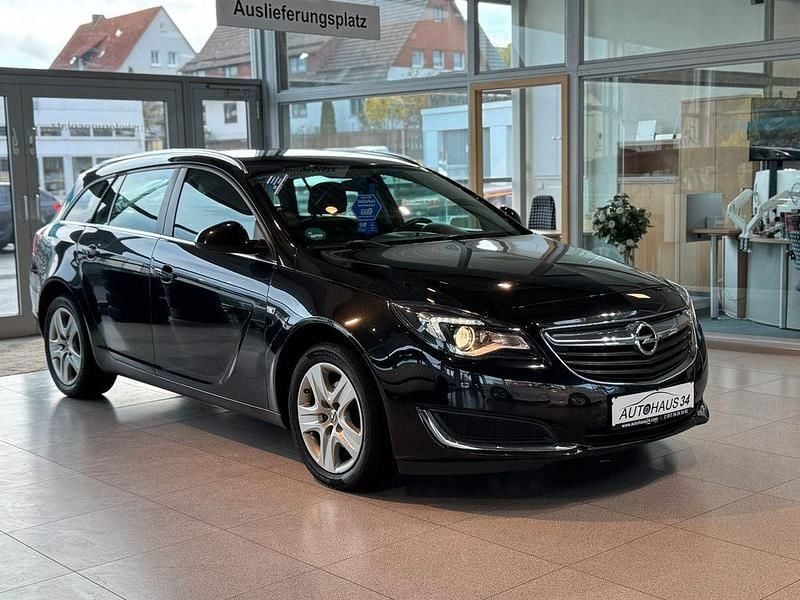 Schwarz Gebraucht 2015 Opel Insignia Edition Kombi | 8.390 € (Fairer Preis) - Bild 1/4