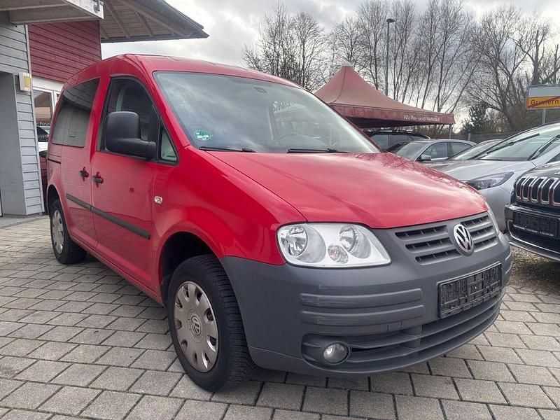 Gebraucht VW Caddy Life 80 PS (58 kW) 2009 Rot Van / Kleinbus