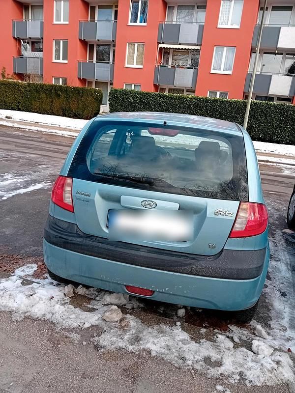 Gebraucht Hyundai Getz 63 PS (46 kW) 2006 Blau Kleinwagen