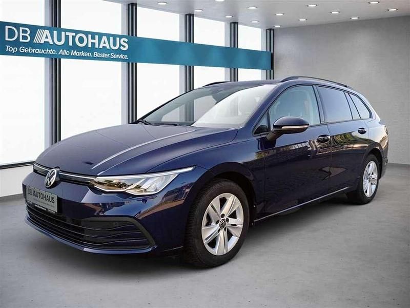 Blau Gebraucht 2022 VW Golf VIII Life Kombi | 18.540 € (Guter Preis) - Bild 1/4
