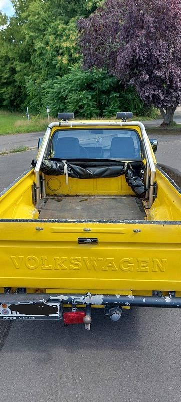 Gelb Gebraucht 1992 VW Caddy Van / Kleinbus | 4.750 € - Bild 1/4