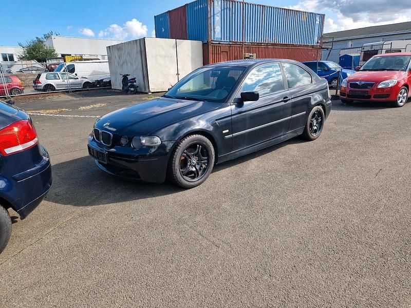 Schwarz Gebraucht 2002 BMW 316 Compact M Sport Kleinwagen | 650 € (Superpreis) - Bild 1/4