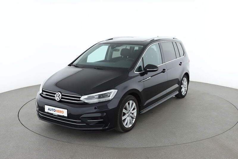 Schwarz Gebraucht 2019 VW Touran Highline Van / Kleinbus | 26.290 € (Fairer Preis) - Bild 1/4