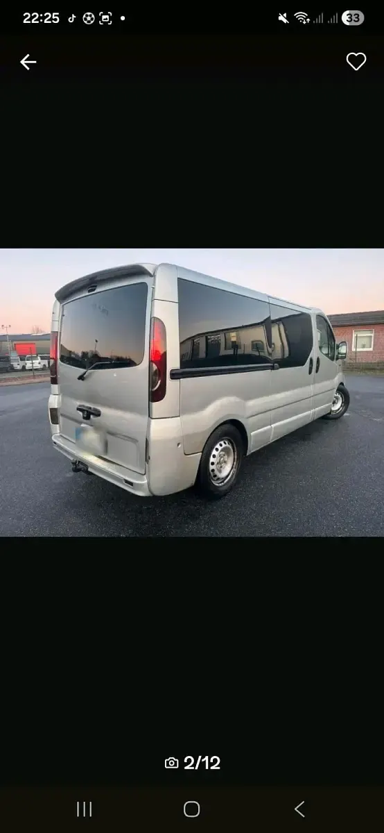 Gebraucht Renault Trafic 180 PS (132 kW) 2008 Silber Van / Kleinbus