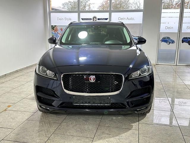 Blau Gebraucht 2016 Jaguar F-Pace Prestige SUV | 15.777 € (Teuer) - Bild 1/4