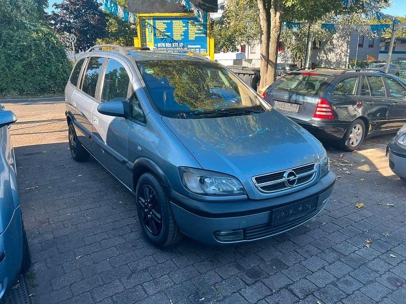Gebraucht Opel Zafira Edition 147 PS (108 kW) 2003 Grau Van / Kleinbus