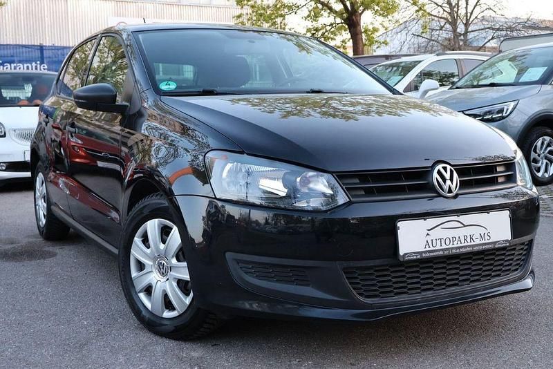 Gebraucht VW Polo Trendline 69 PS (50 kW) 2009 Schwarz Kleinwagen