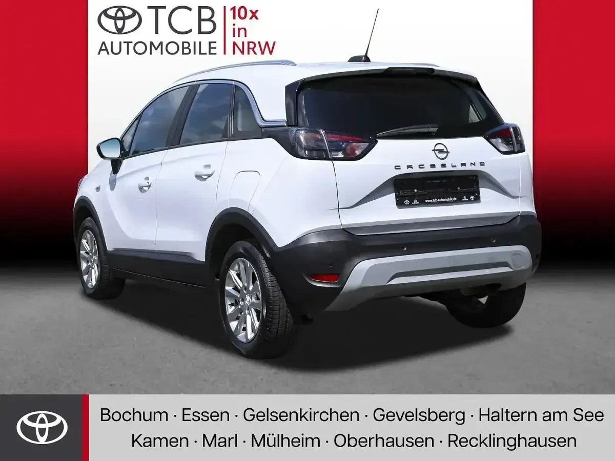 Gebraucht Opel Crossland X Elegance 131 PS (96 kW) 2022 Weiß SUV