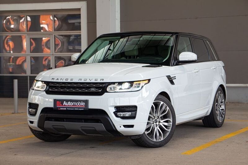 Weiß Gebraucht 2016 Land Rover Range Rover Sport Autobiography SUV | 24.990 € (Fairer Preis) - Bild 1/4