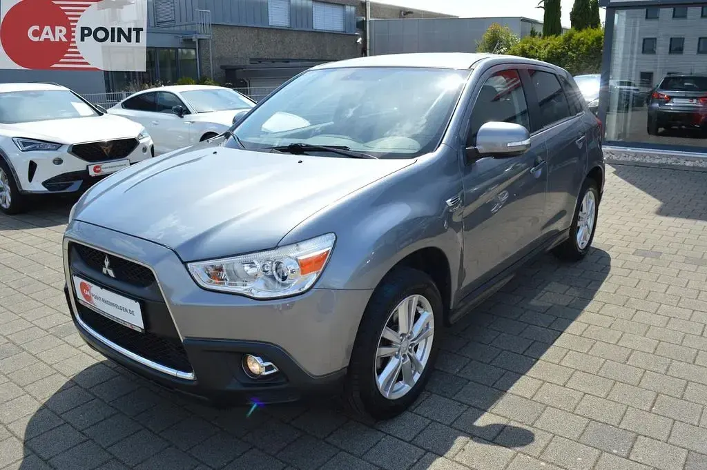 Gebraucht Mitsubishi ASX 117 PS (86 kW) 2012 Platinumgrau (m) SUV