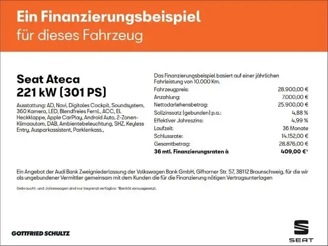 Brugt Seat Ateca 4Drive 300 HK (220 kW) 2023 Grå SUV