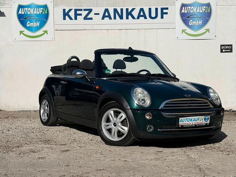 Gebraucht Mini One Cabriolet 90 PS (66 kW) 2008 Grün Cabrio