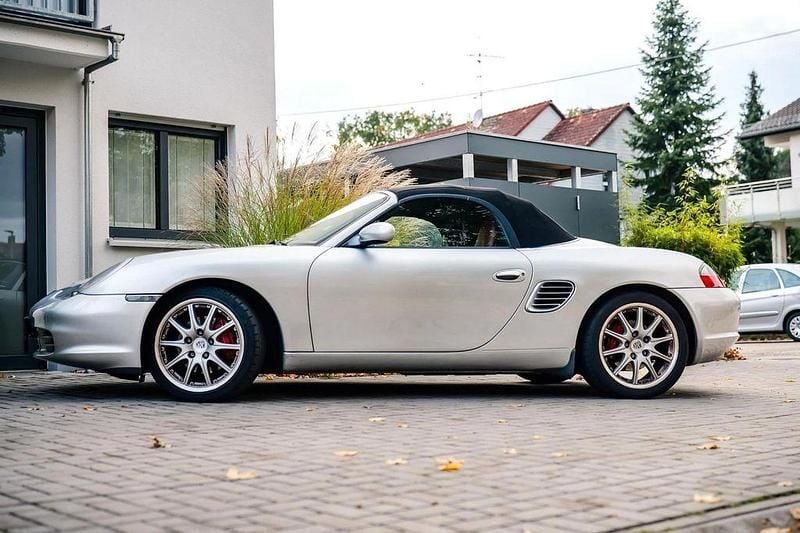 Silber Gebraucht 2004 Porsche Boxster S Cabrio | 14.900 € (Superpreis) - Bild 1/4