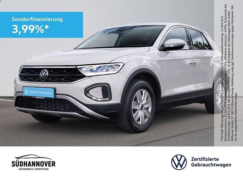 Grau Gebraucht 2022 VW T-Roc Basis SUV | 19.485 € (Superpreis) - Bild 1/4