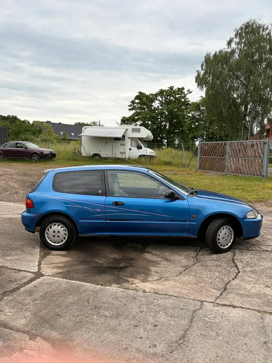 Gebraucht Honda Civic 75 PS (55 kW) 1993 Blau Kleinwagen
