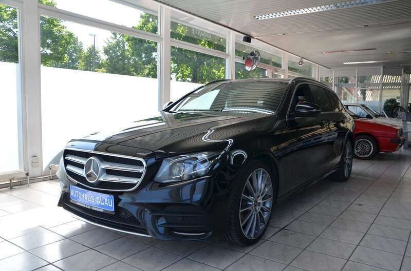Ung. schwarz Gebraucht 2018 Mercedes E400 AMG line Kombi | 29.990 € (Fairer Preis) - Bild 1/4