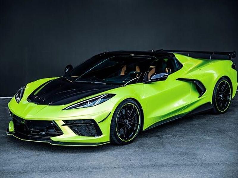 Gebraucht Corvette C8 481 PS (353 kW) 2022 Braun Cabrio