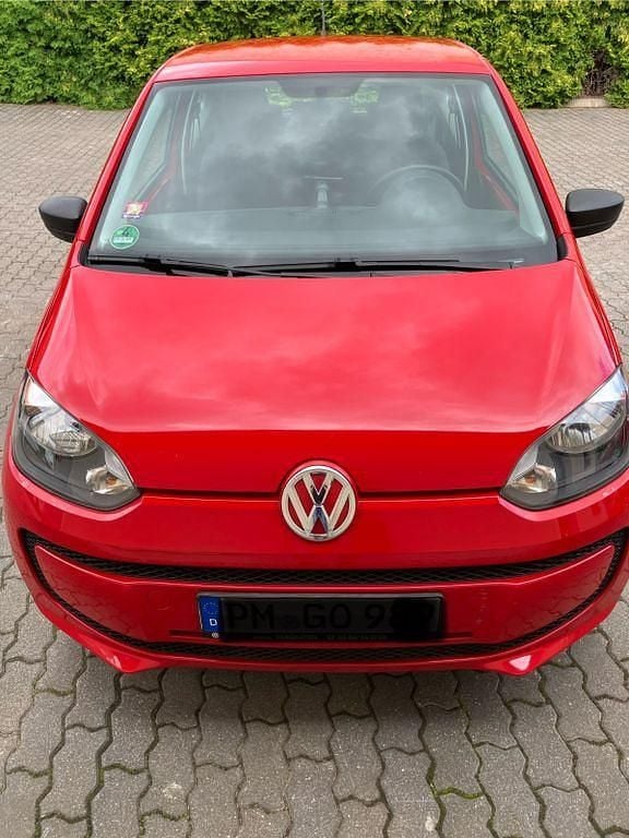 Rot Gebraucht 2011 VW up! take up! Kleinwagen | 3.999 € (Fairer Preis) - Bild 1/4