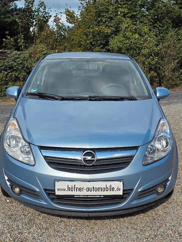 Gebraucht Opel Corsa 60 PS (44 kW) 2010 Blau Kleinwagen