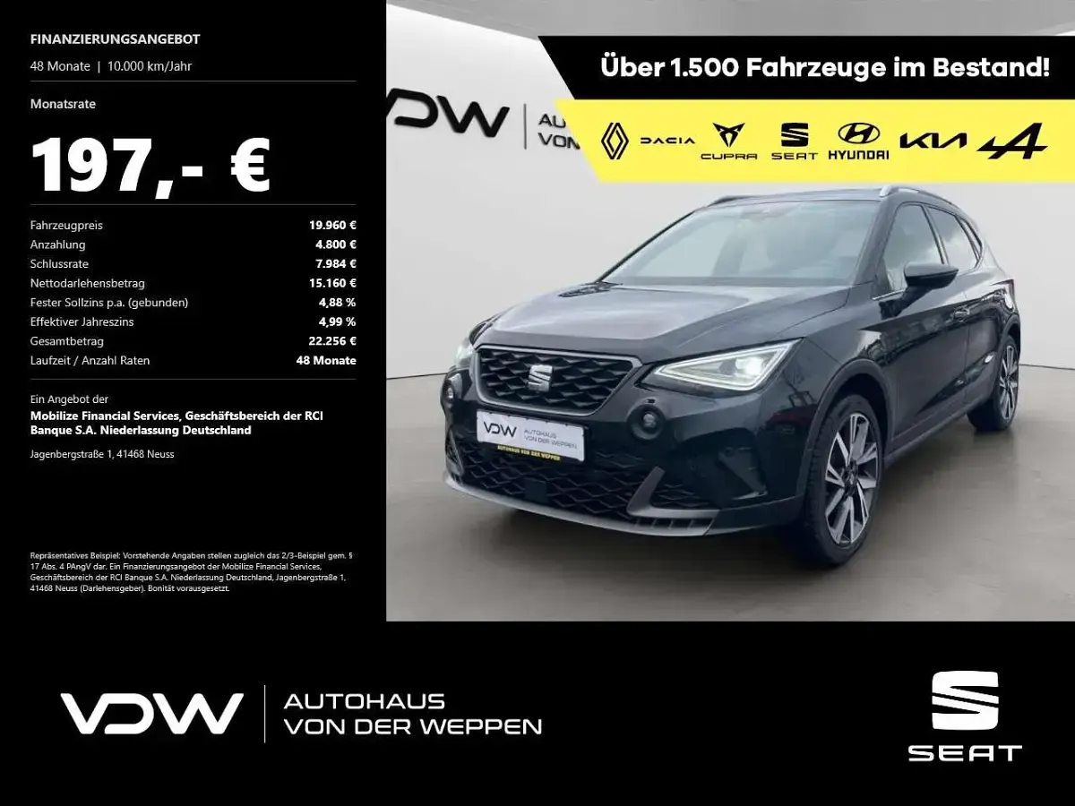 Gebraucht Seat Arona FR 116 PS (85 kW) 2024 SUV