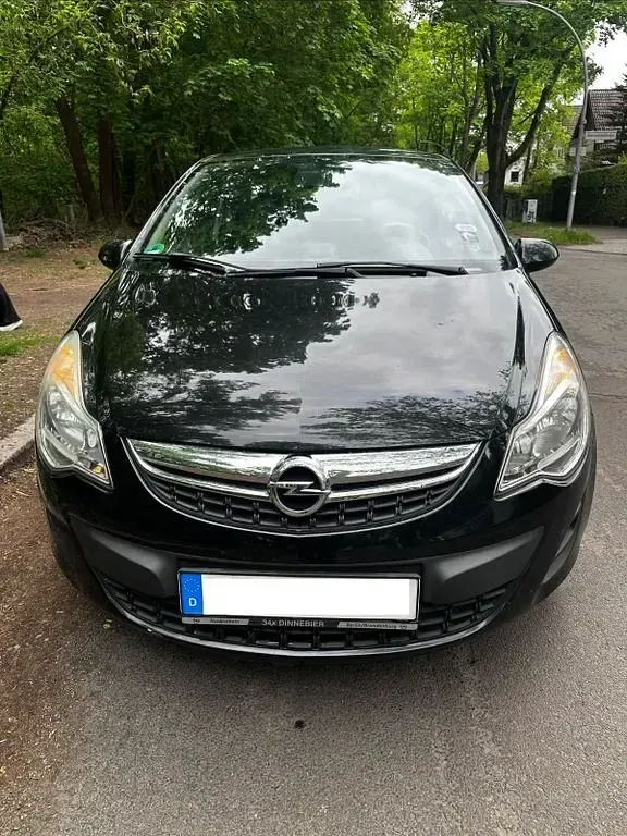 Gebraucht Opel Corsa Edition 69 PS (50 kW) 2013 Schwarz Kleinwagen