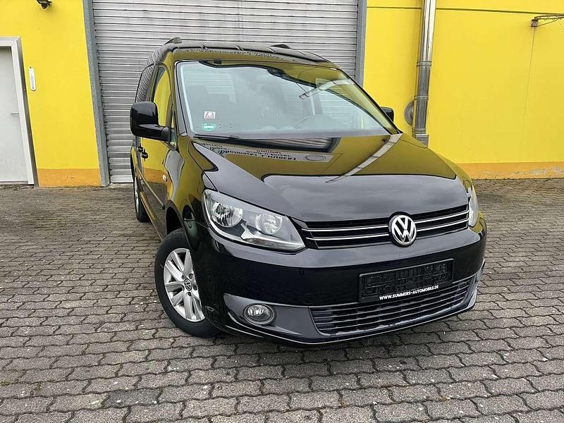 Gebraucht VW Caddy Comfortline 102 PS (75 kW) 2011 Schwarz Van / Kleinbus