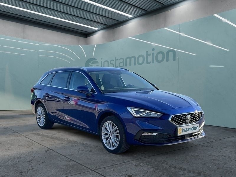 Blau Gebraucht 2021 Seat Leon FR Van / Kleinbus | 20.401 € (Fairer Preis) - Bild 1/3
