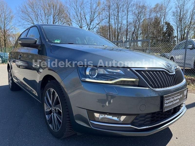 Gebraucht Skoda Rapid Drive 95 PS (69 kW) 2017 Grau Kleinwagen