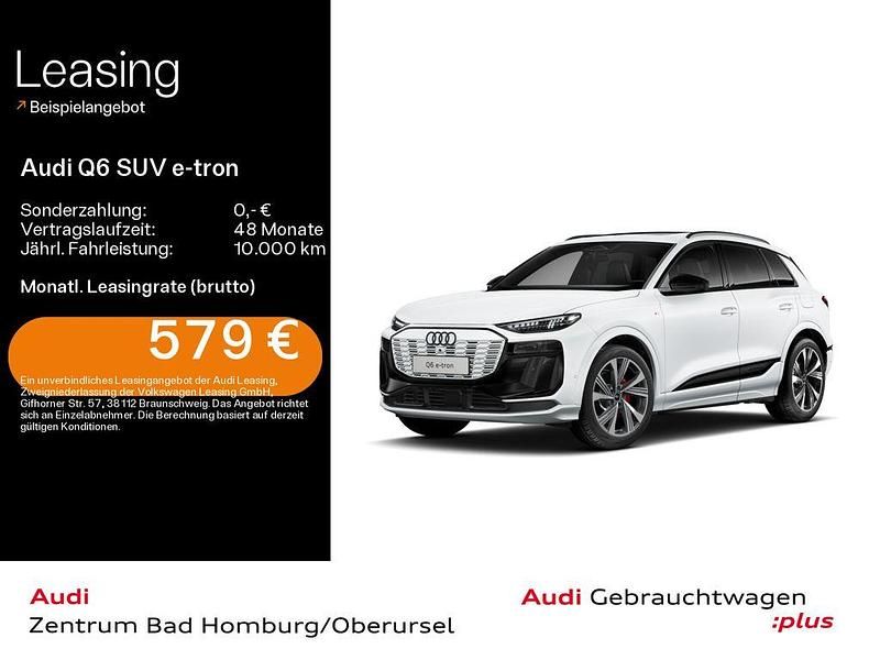 Gebraucht Audi Q6 e-tron S-Line 225 kW (306 PS) 2025 Weiß SUV