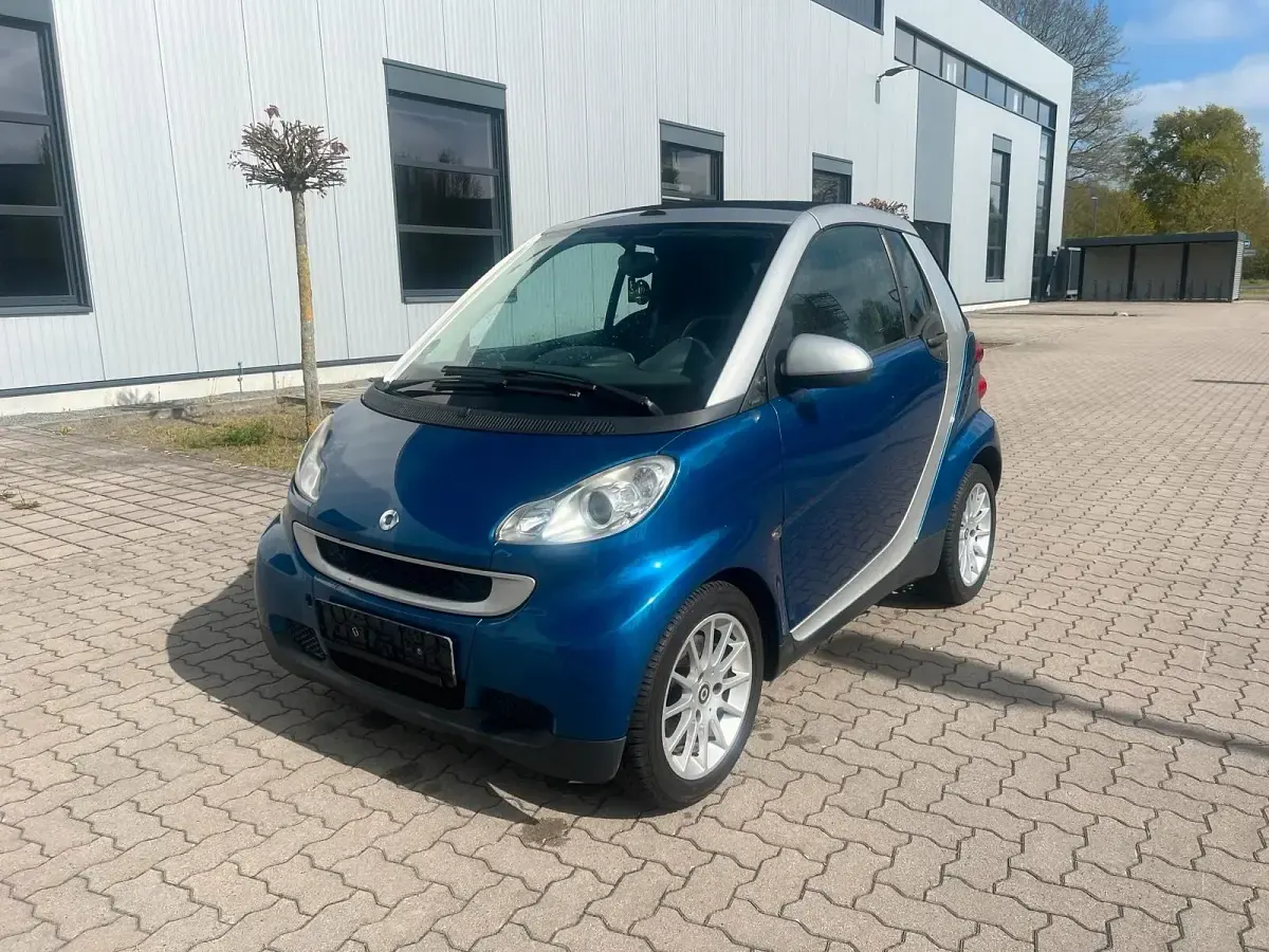 Gebraucht Smart ForTwo Cabrio 70 PS (51 kW) 2008 Blau Cabrio