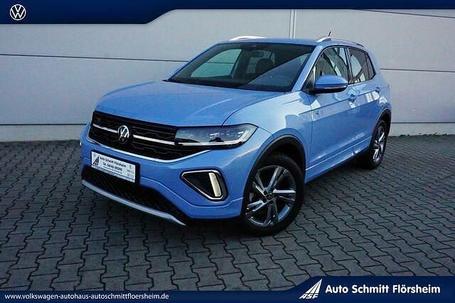 Gebraucht VW T-Cross R-line 116 PS (85 kW) 2024 Clear blue metallic SUV