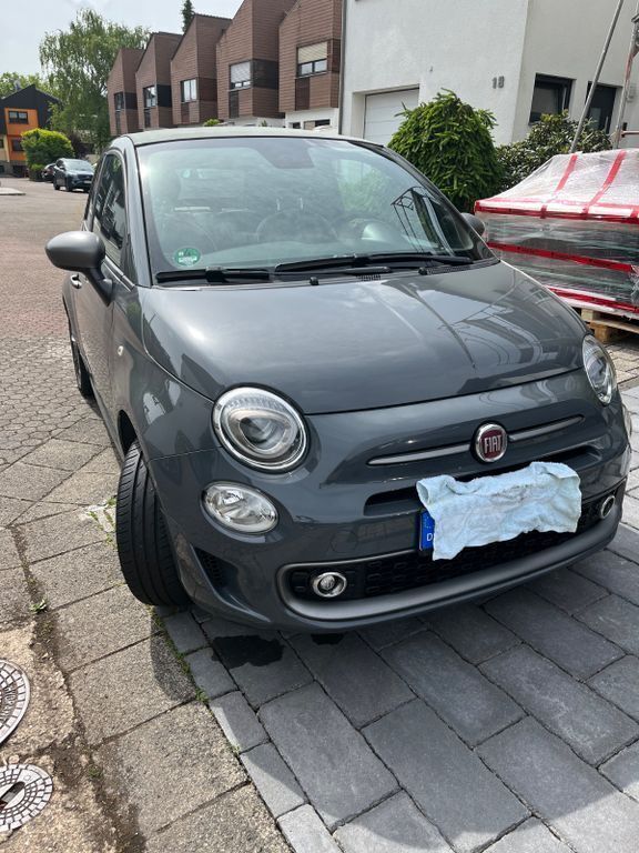 Grau Gebraucht 2020 Fiat 500C Sport Cabrio | 9.000 € (Superpreis) - Bild 1/4