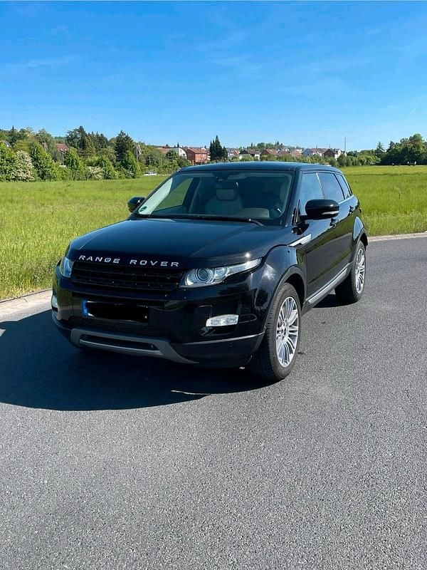 Schwarz Gebraucht 2012 Land Rover Range Rover evoque Prestige SUV | 12.499 € (Guter Preis) - Bild 1/4