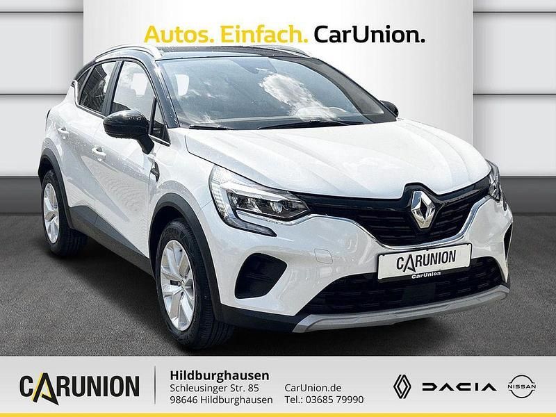 Gebraucht Renault Captur Equilibre 140 PS (102 kW) 2024 Perlmuttweiß metallic, black pearlschwarz metall SUV