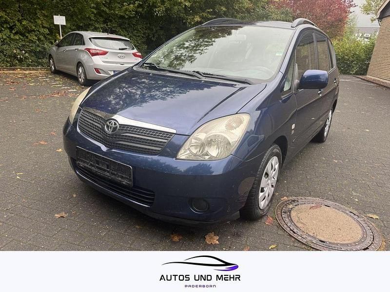Blau Gebraucht 2002 Toyota Corolla Verso Sol Van / Kleinbus | 1.499 € (Fairer Preis) - Bild 1/4
