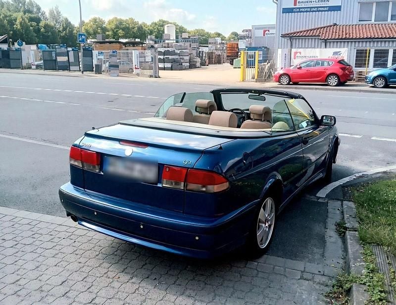 Gebraucht Saab 9-3 Cabriolet 150 PS (110 kW) 2001 Blau Cabrio