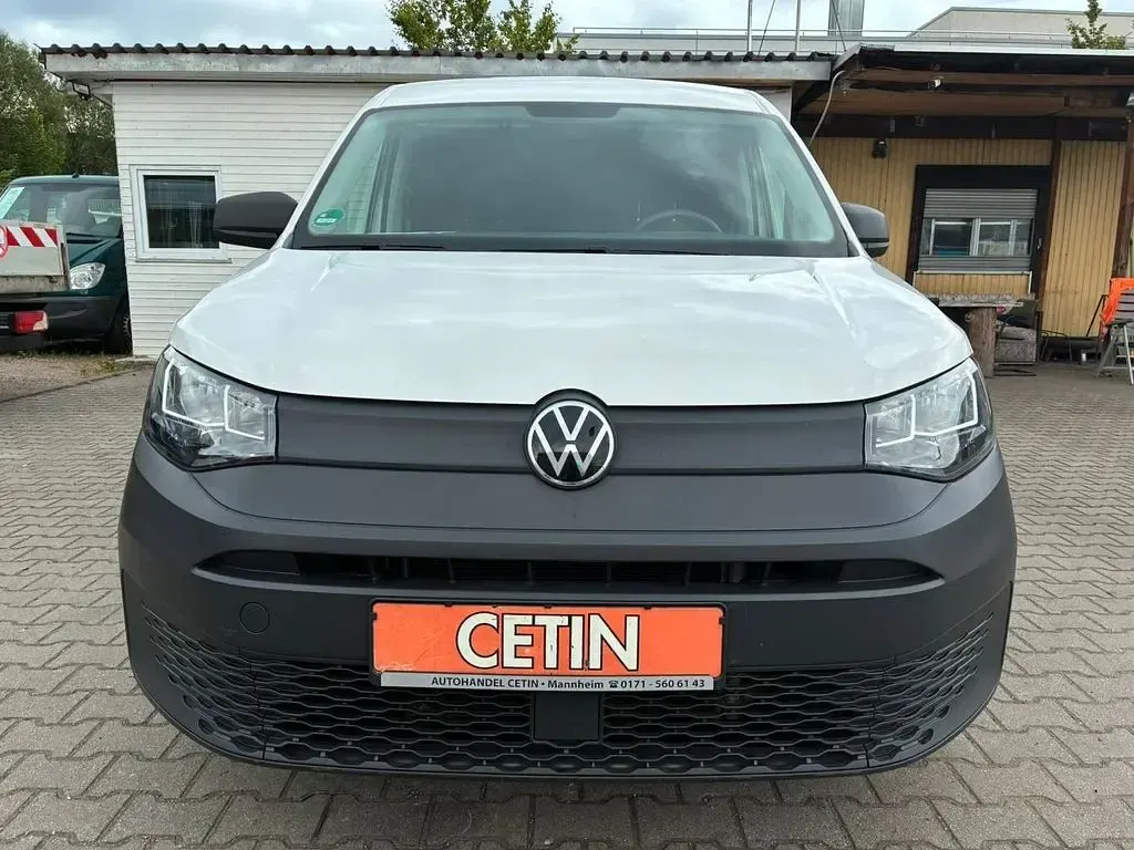 Gebraucht VW Caddy 102 PS (75 kW) 2021 Weiß Van / Kleinbus