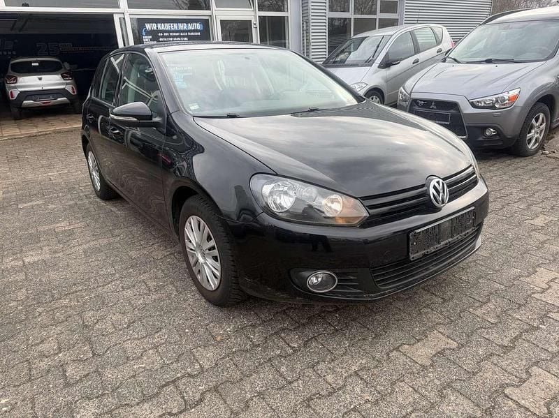 Gebraucht VW Golf VI 80 PS (58 kW) 2009 Schwarz Kleinwagen