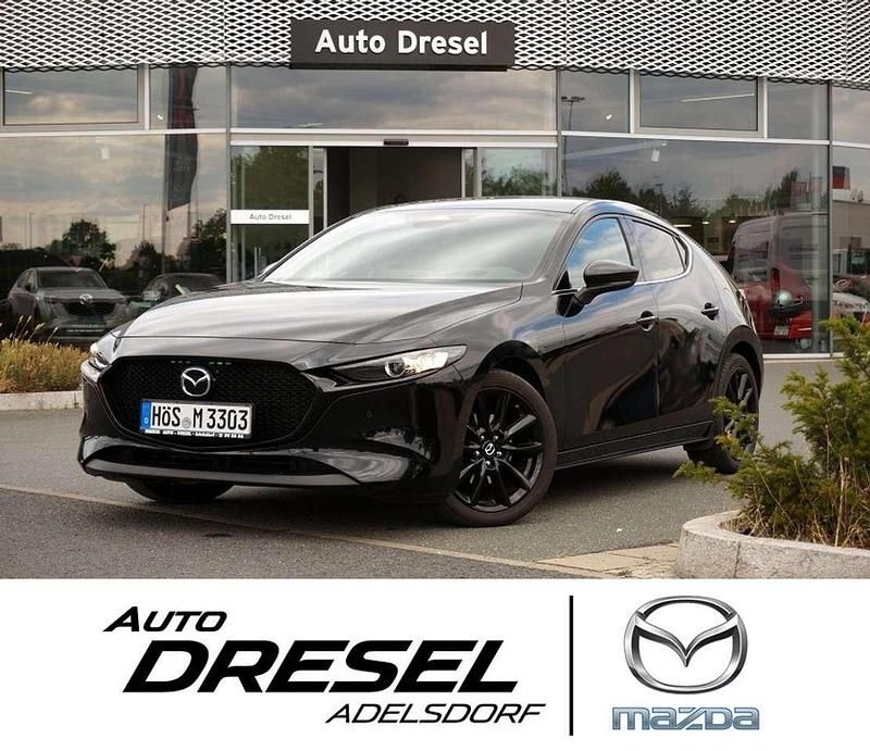 Jet black Gebraucht 2024 Mazda 3 Homura-Line Limousine | 25.990 € (Superpreis) - Bild 1/4