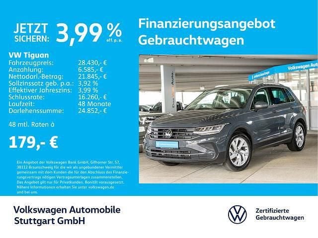 Gebraucht VW Tiguan Move 150 PS (110 kW) 2024 Delfingrau metallic SUV