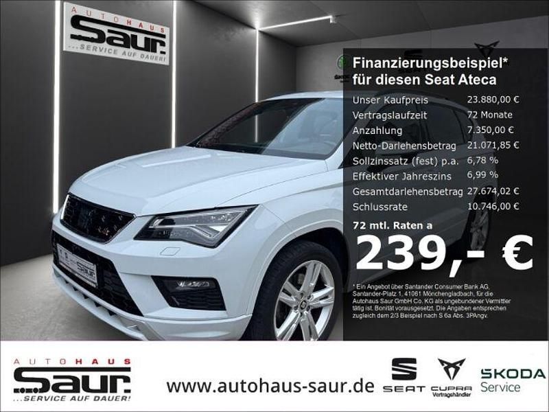 Gebraucht Seat Ateca 4Drive 190 PS (139 kW) 2019 Weiss SUV
