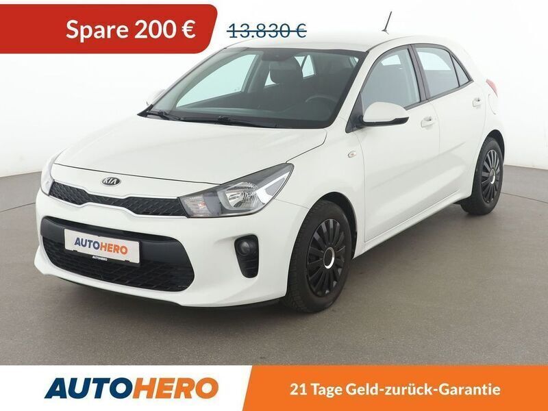 Weiß Gebraucht 2017 Kia Rio Spirit Limousine | 13.630 € (Fairer Preis) - Bild 1/3