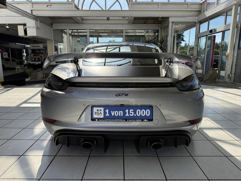 Gebraucht Porsche 718 Cayman GT4 Chrono 420 PS (308 kW) 2021 Silber metallic Coupé